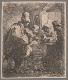 Rembrandt van Rijn – Potulní muzikanti 