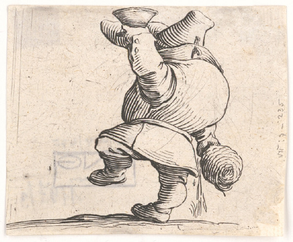 Jacques Callot – Mužík s vínom 