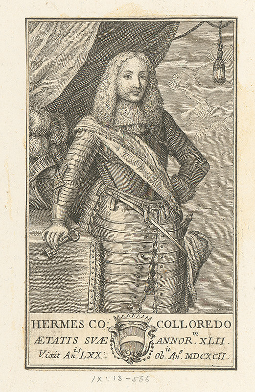Západoeurópsky autor zo 17. storočia – Hermes de Colloredo