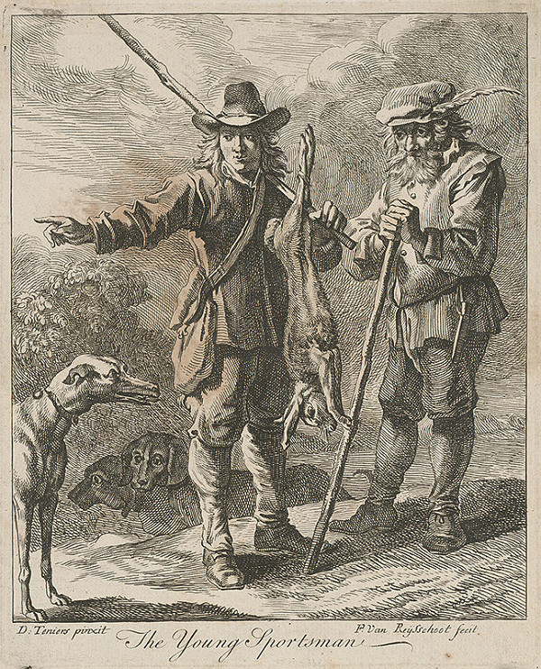 Petrus Johannes van Reysschoot – Mladý poľovník