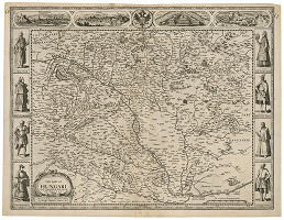D. Georges Humble, John Speed – Mapa Uhorska 