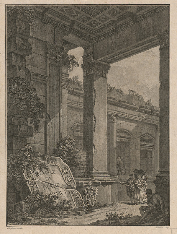 Claude René Gabriel Poulleau – Chrám Diany 