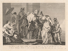 Amedeo Gabrielli, Jacopo Amigoni – Abrahám a Rebeka 