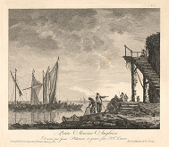 Pierre Charles Canot, Jean Baptiste Pillement – Malá anglická marina 