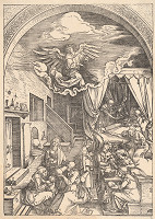 Albrecht Dürer – Narodenie Márie 