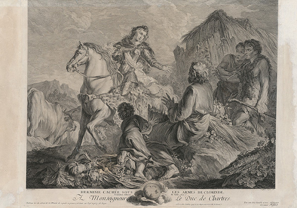 Etienne Fessard, Jean Baptiste Marie Pierre – Hermína poskytuje almužnu 