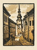 Olexandr  Sofonovyč Paščenko – Baštová ulica v Bratislave 