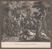 Charles-Nicolas Cochin ml., Charles Coypel – Sanchova zbabelosť na love 