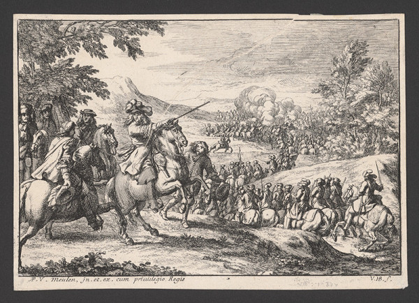 Jan van Huchtenburgh – Bitka 