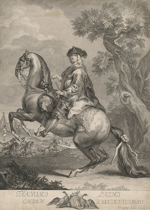 Johann Gottfried Seutter – František I. 