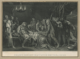 Pietro Vedovato, Gavin Hamilton – Priamus prosí o telo Hectora 