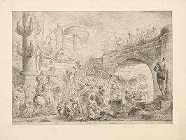 Bernhard Rode – Pohreb Julia Caesara 