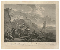 Jacques Philippe Le Bas, Nicolaes Berchem – Po večeri 