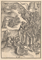 Urs Graf – Kristus na hore Olivovej 