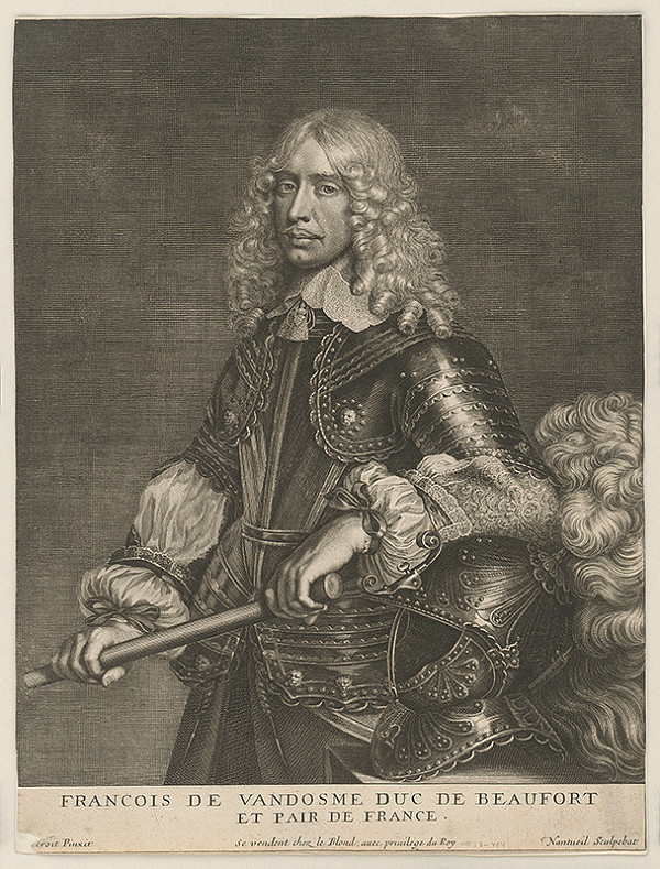 Robert Nanteuil, Naqueret – Francois de Vandosme duc de Beaufort