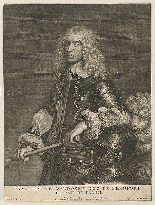 Robert Nanteuil, Naqueret – Francois de Vandosme duc de Beaufort 