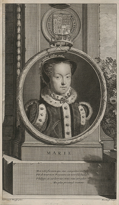 Pieter Stevens van Gunst, Adriaen van der Werff – Podobizeň Márie -kráľovny 