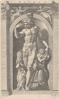 Hendrick Goltzius, Polidoro da Caravaggio – Bacchus 