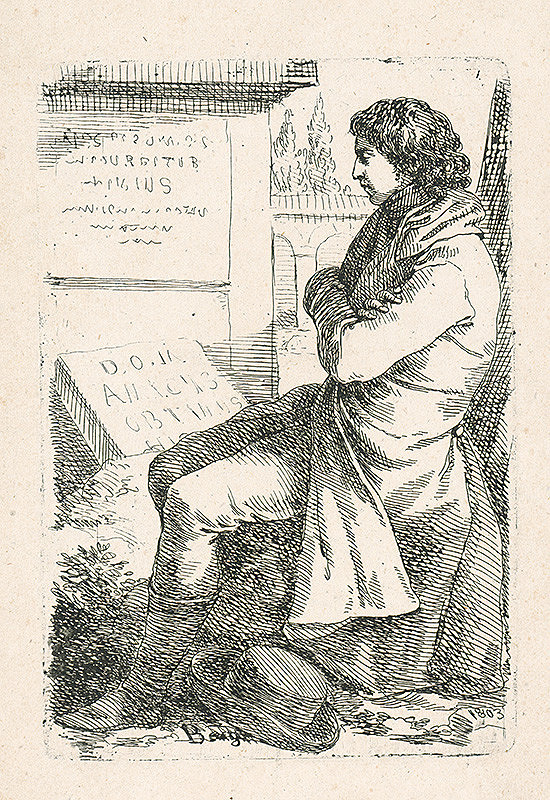 Josef Bergler ml. – Sediaci mladík 