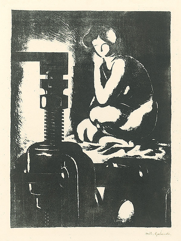 Mikuláš Galanda – V atelieri 