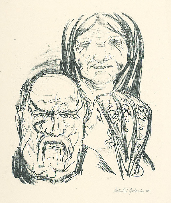 Mikuláš Galanda – Tváre 