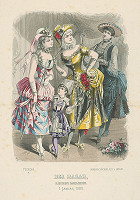 Nemecký grafik - IGB-H.Gv. – List módneho časopisu Der Bazar 