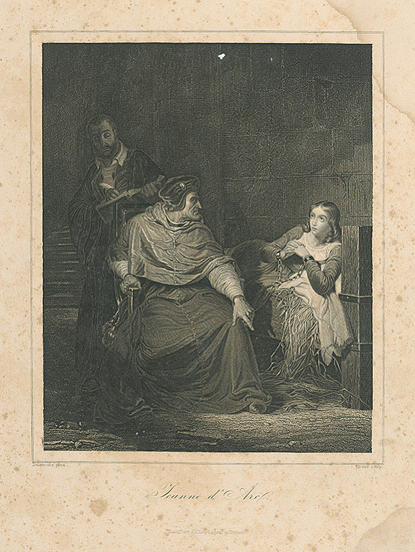 Paul Delaroche, Strunz – Johanka z Arcu