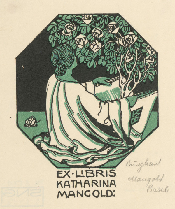 Stredoeurópsky grafik z 20. storočia – Ex libris Kataríny Mangoldovej