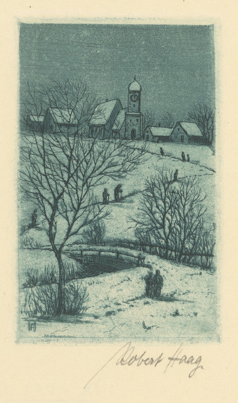 Robert Haag – Ex libris Robert Haag 