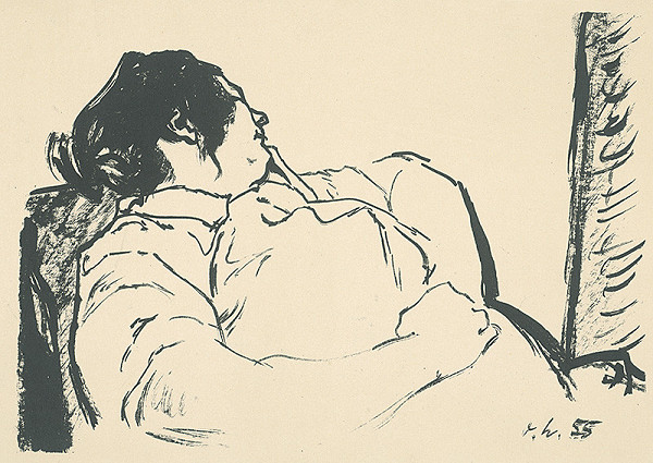 Vincent Hložník – Žena v kresle