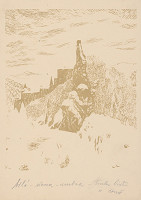 Karel Vik – Oravský hrad 6. - žltohnedá fáza 