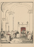 Karel Vik – Kostol v Zemianskom Podhradí 6. - čierna a červená fáza 