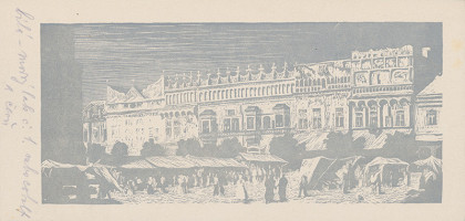 Karel Vik – Námestie v Prešove 4. - tmavosivá fáza 