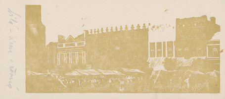 Karel Vik – Námestie v Prešove 6. - žltozelená fáza 