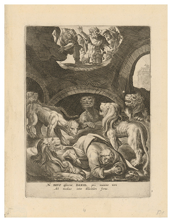 Crispijn de Passe st., Maarten de Vos st. – Daniel medzi levmi