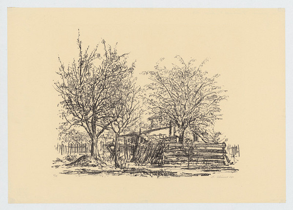 Alojz Klimo – V záhrade II.