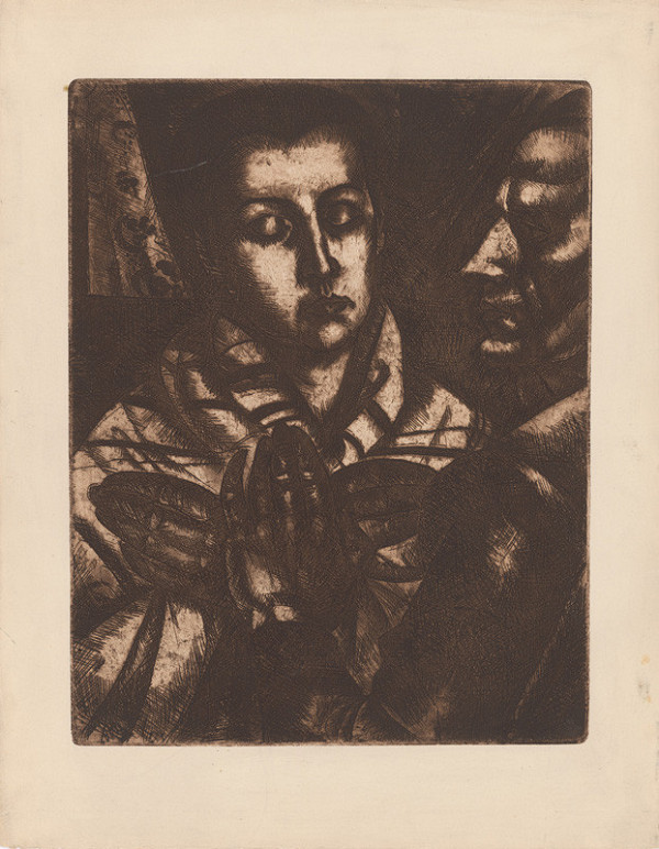 Béla Uitz – Muž a žena 