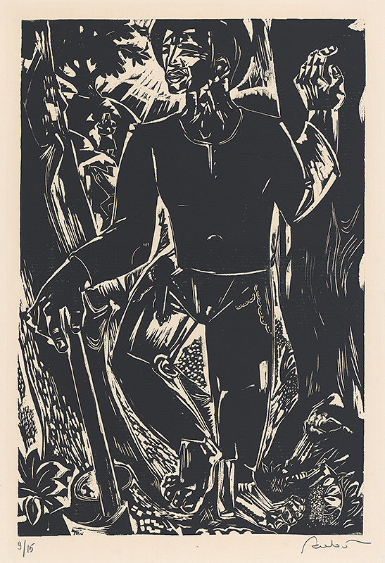 Július Szabó – Drevorubač 