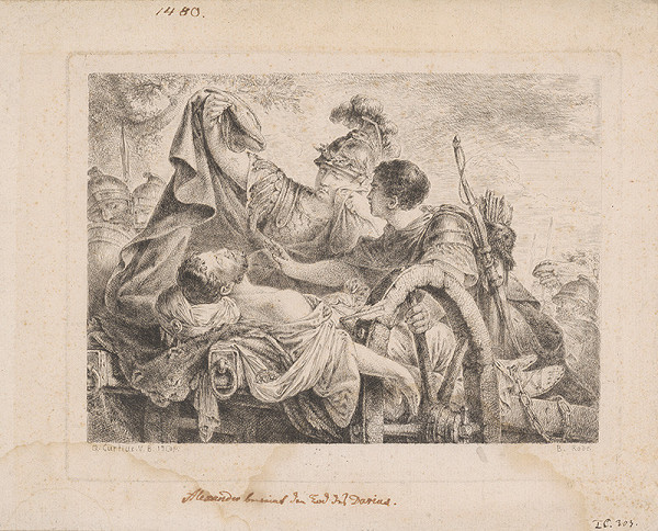Bernhard Rode, Quido Curtius – Alexander pri Dariovom mŕtvom tele 