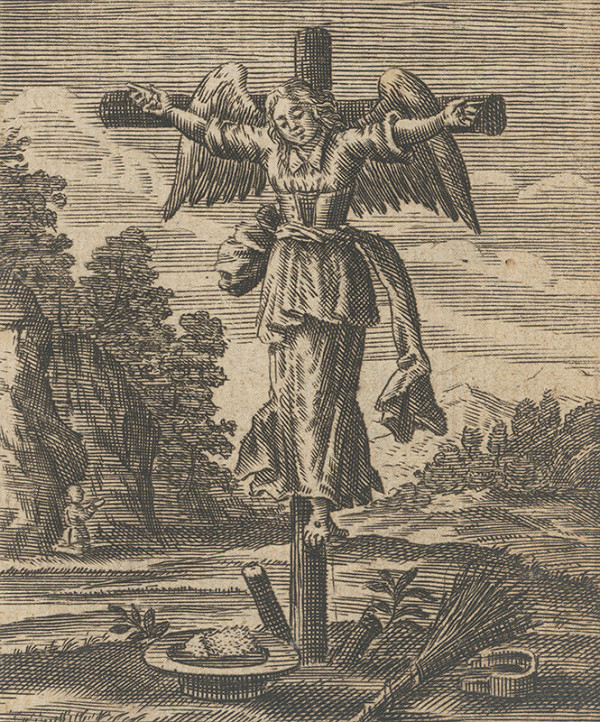 Nemecký autor zo 17. storočia – Alegória mučedníctva