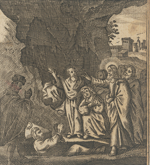 Nemecký autor zo 17. storočia – Vzkriesenie Lazara