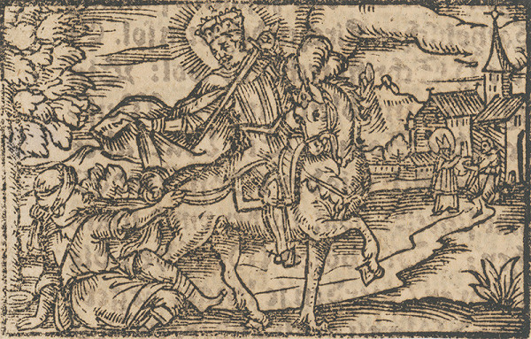 Nemecký autor zo začiatku 17. storočia – Svätý Martin 