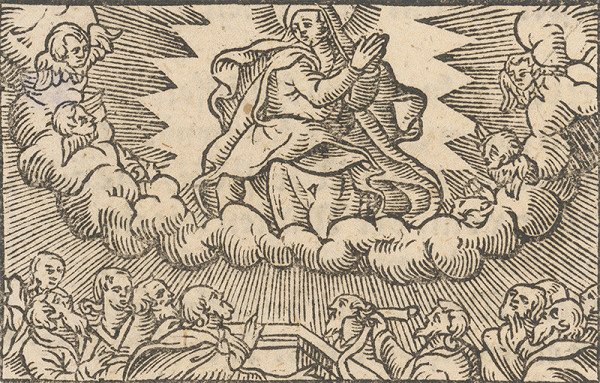 Nemecký autor zo začiatku 17. storočia – Nanebevzatie Márie 