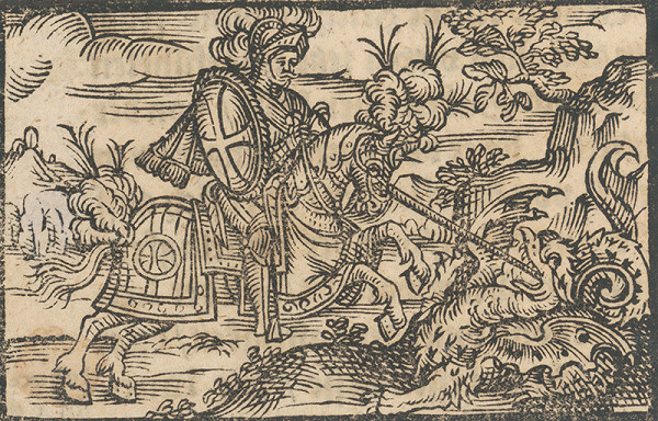 Nemecký autor zo začiatku 17. storočia – Svätý Juraj 