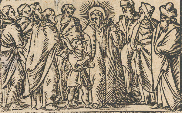 Nemecký autor zo začiatku 17. storočia – Kristus a dieťa 