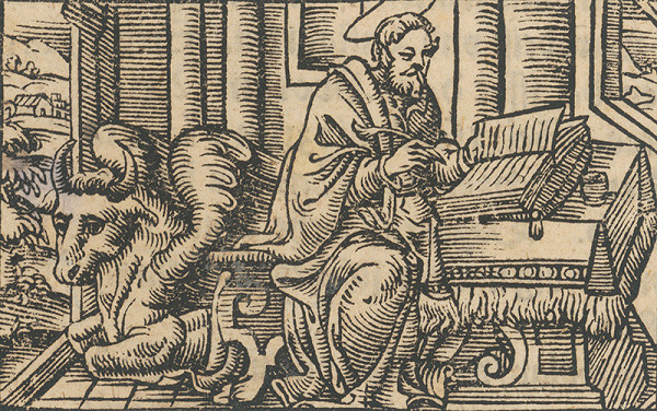 Nemecký autor zo začiatku 17. storočia – Svätý Lukáš 