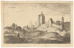Václav Hollar – Krajina pri Bruseli 