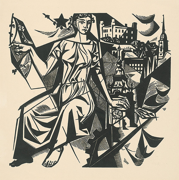 Vincent Hložník – Bratislava. Ústava ČSSR - č.14 