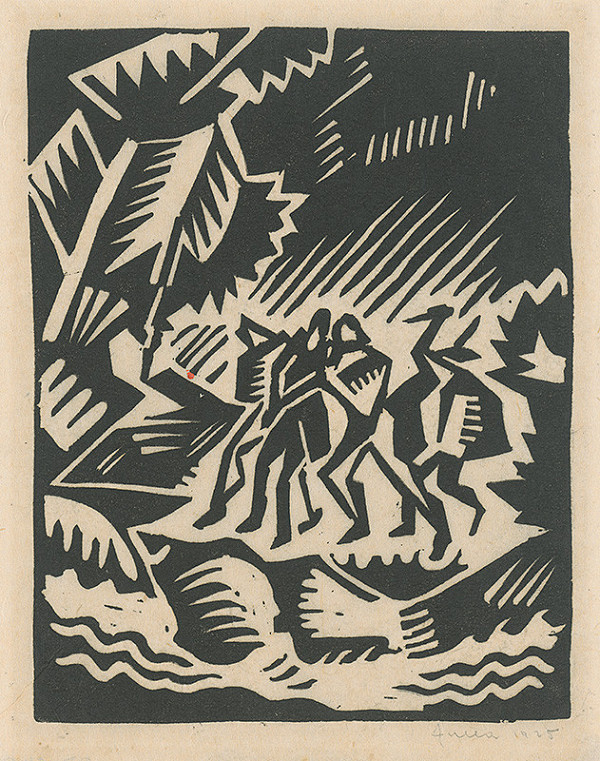 Ľudovít Fulla – Olejkár III. 