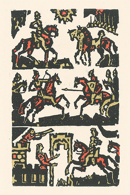 Ľudovít Fulla – Slovo o pluku Igorovom I. 